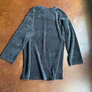 NWOT SHEIN Velvet Corduroy Sweater Dress